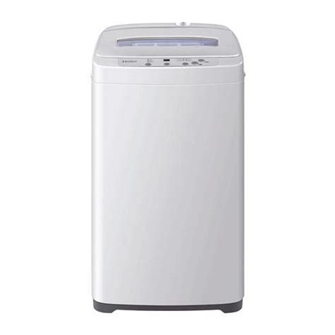 Haier 15 Cu Ft Top Load Portable Washer In White Hlp24e The Home Depot