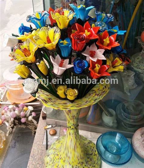 Unfollow murano glass hand flowers to stop getting updates on your ebay feed. Valentines gift home decor large long stem hand blown ...