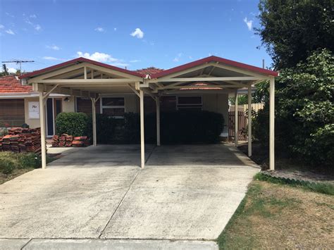 John paul murphy absco 5 5m x 5 5m skillion carport carport double carport cheap sheds. Perth Patios Specialists, Gable, Skillion, Flat Roof, Carports | Patio kits, Patio design, Carport