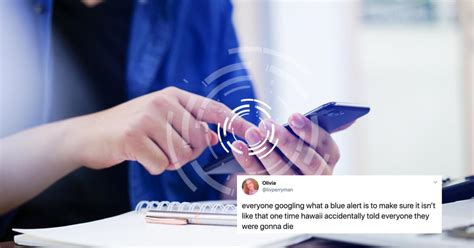 What is a blue alert, and why did i just get one on my phone? Why Did I Get a Blue Alert on My Phone? Here's What It Means