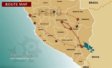 Peru Map Huacachina