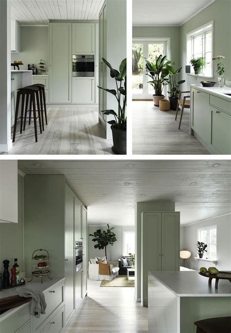 15 Inspiring Green Kitchen Designs That Bring Nature In Nordic Design