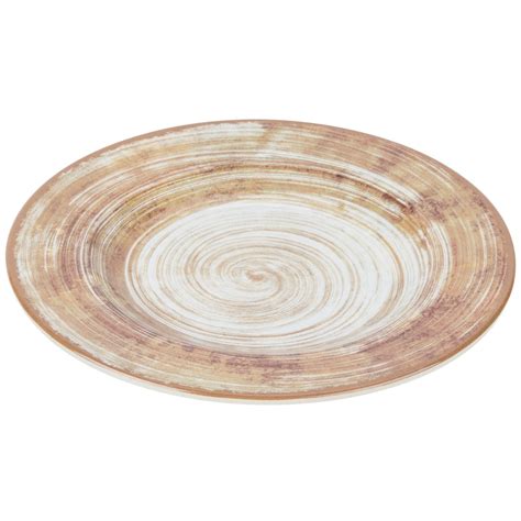 Carlisle 5400217 Mingle 9 Copper Round Melamine Salad Plate 12case