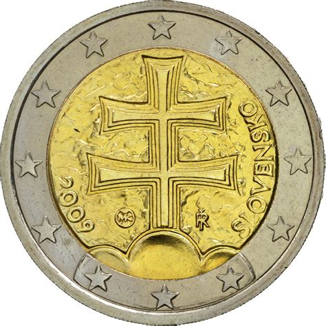 461574 Slowakije 2 Euro 2009 Unc Bi Metallic Km102 Ebay