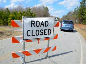 Image result for images of road closed signs