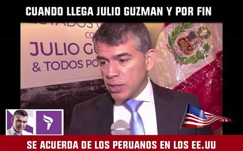 Julio Guzman Hablando Sobre Los Peruanos En El Exterior Youtube