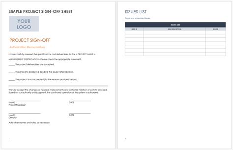 What Is A Sign Off Form Free Sample Example Format Te Vrogue Co