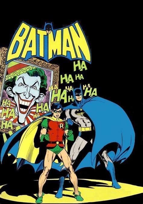 Batman Robin And The Joker By Neal Adams Batman Y Robin Batman 1966