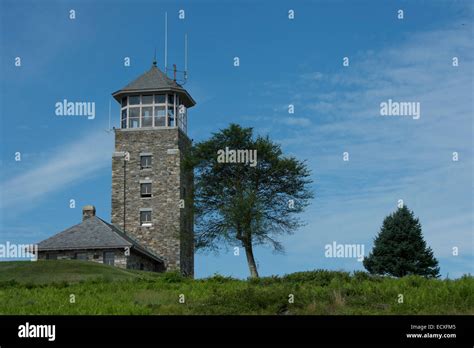 The Tower On Quabbin Mountain Summer View Quabbin Park Quabbin