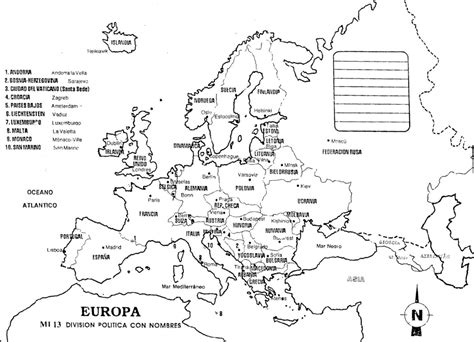 Información E Imágenes Con Mapas De Europa Fisico Político Y Para