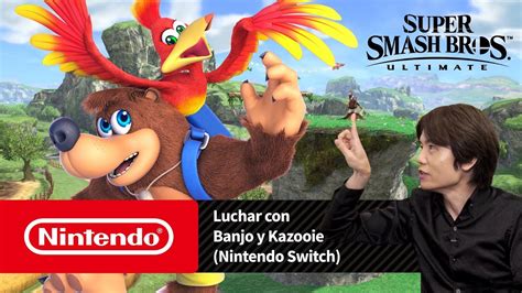 Super Smash Bros Ultimate Luchar Con Banjo Y Kazooie Nintendo