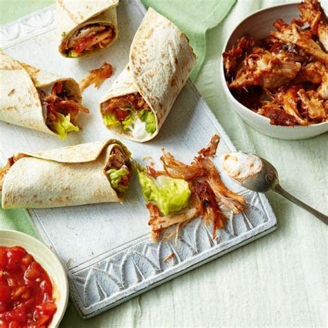 I wrap the leftover meat in foil and put in the oven to heat while i prepare the other ingredients for fajitas. Mexican-style pork wraps recipe | delicious. magazine