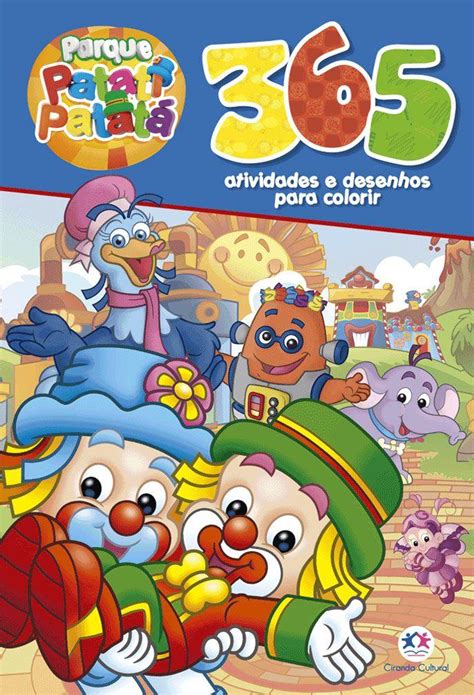 Livro Patati Patatá 365 Atividades E Desenhos Para Colorir Livros