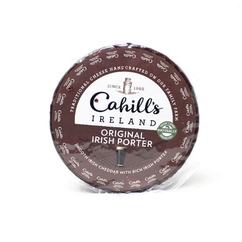 Cahills Irish Porter Cheddar Cured And Cultivated