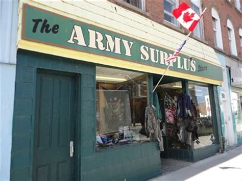 Genuine military surplus and so much more. The Army Surplus Store (Brockville, Ontario) - Military ...