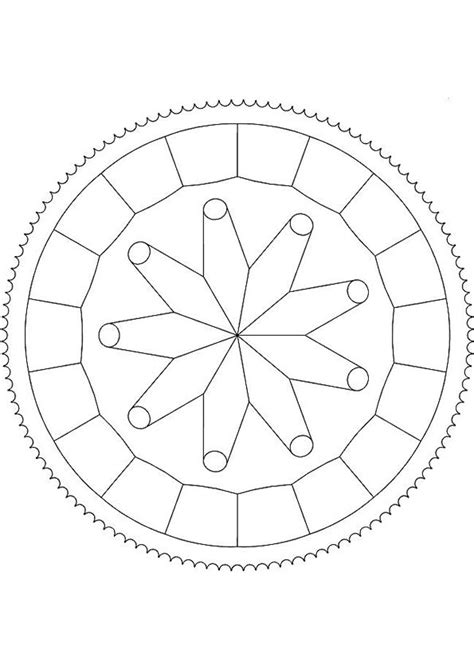 Kleurplaat Mandala kleurplaten (5094) Coloriage mandala, Coloriage