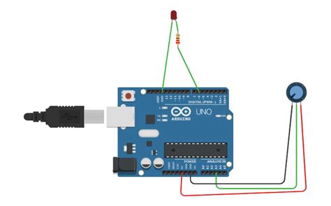 Circuit Design Arduino Potentiometer Tinkercad