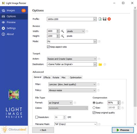 Light Image Resizer For Windows 7 Transform Your Images With Light