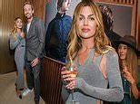 Abbey Clancy Shows Off Her Figure In A Skin Tight Dress As She Cosies Up To Her Husband Peter