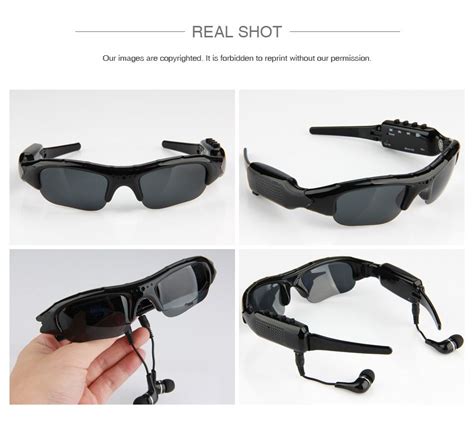 Et Wireless Bluetooth Camera Sunglasses Support Tf Handsfree Hd Sport