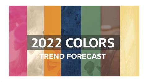 2022 Color Trends I Design Trend Forecast In 2022 Design Color Trends