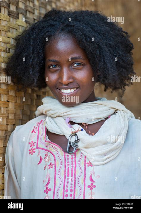 Beautiful Ethiopian Woman Key Afer Omo Valley Ethiopia Stock Photo