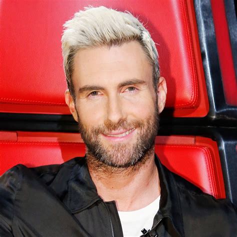 Adam Levines Changing Looks Bleach Blonde Bleach Blonde Hair Adam
