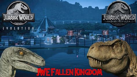 Jurassic World Evolution Fallen Kingdom Youtube