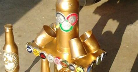 Argentina haven't won a major international trophy. Special order - trophies for a "Beer Olympics" party ...