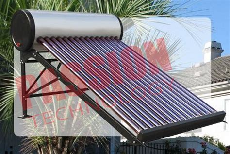 Solar water heater adalah alat pemanas air dengan menggunakan tenaga sinar matahari. Pemanas Air Surya Tabung Dievakuasi, Pemanas Air Tenaga ...