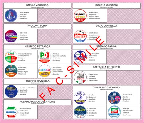 Politiche Ecco I Fac Simile Delle Schede Di Camera E Senato Nei