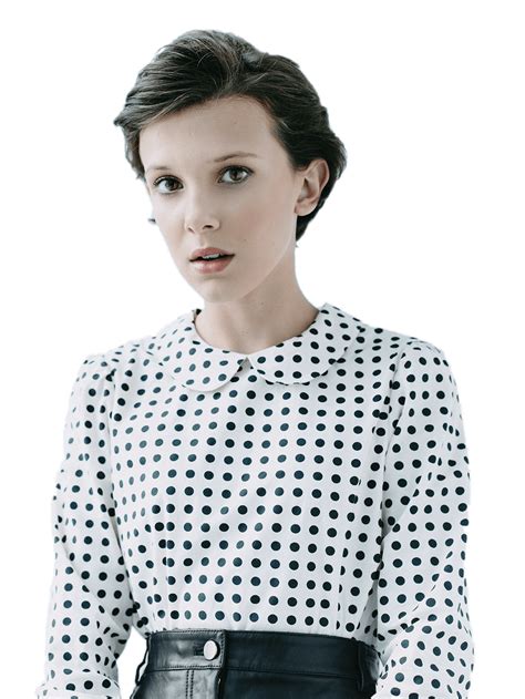 Personal millie bobby brown is around 5ft 2in tall and she's of english descent. Millie Bobby Brown PNG Transparent Images | PNG All