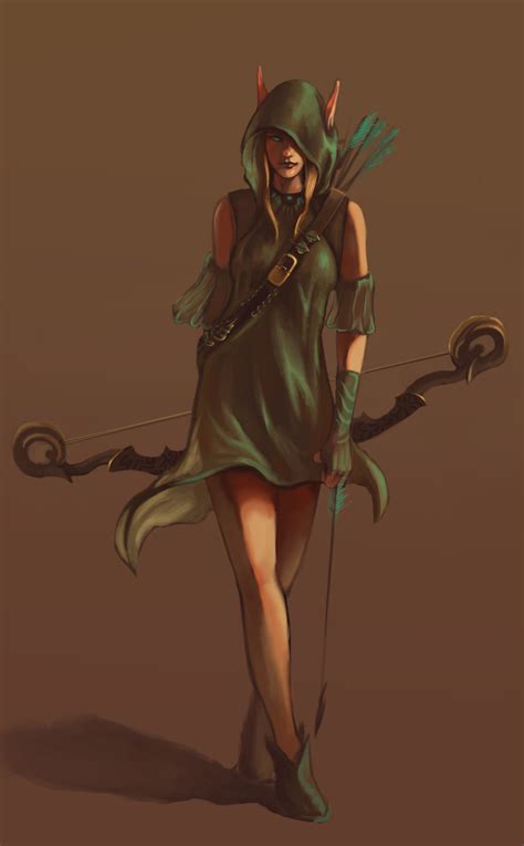 Elf Archer By Zaknafein77 On Deviantart