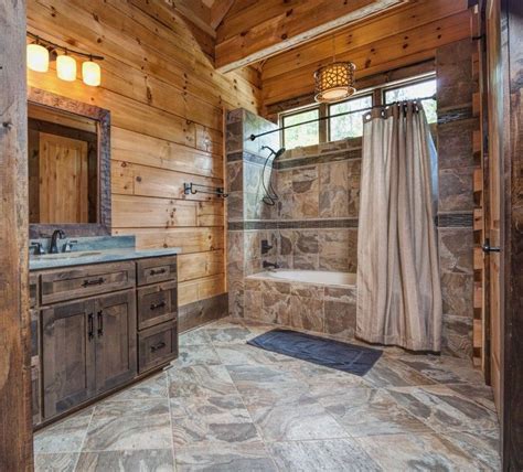 10 rustic bathroom ideas that will add natural beauty to your home rustic cabin bathroom