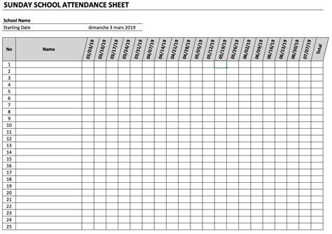 Printable Attendance Chart That Are Unusual Alma Website