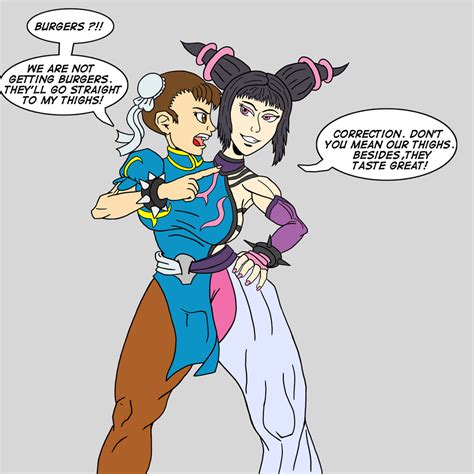 Chun Li And Juri Conjoined By Chaos 07 On DeviantArt