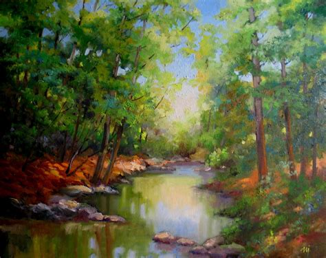 Nels Everyday Painting Forest Revised Sold