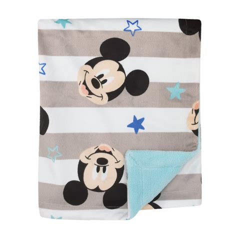 Disney Mickey Mouse Reversible Baby Blanket