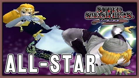 Super Smash Bros Melee All Star Zelda Sheik Youtube