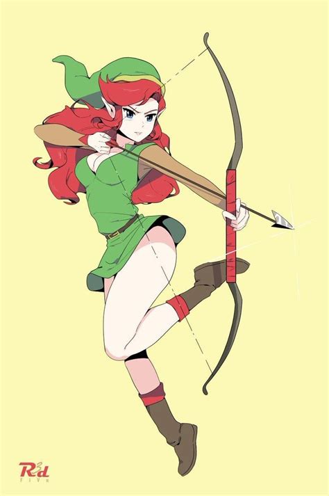 86 Female Link Female Link Character Art Character Design Zelda Art