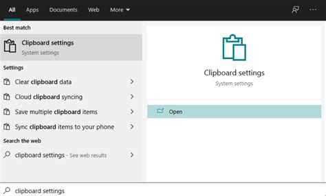 How To Check The Windows 10 Clipboard History