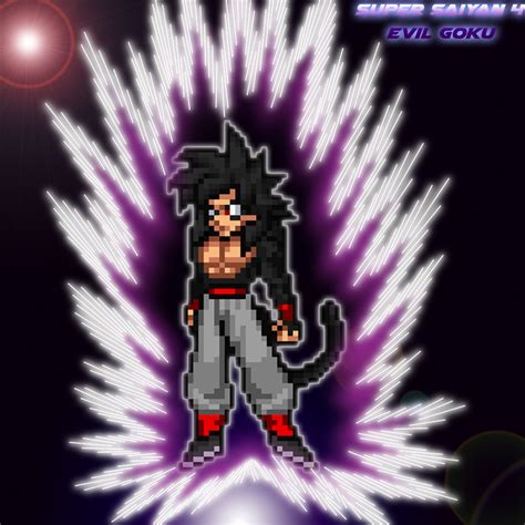 Evil Goku Ssj4 By Inglip007 On Deviantart