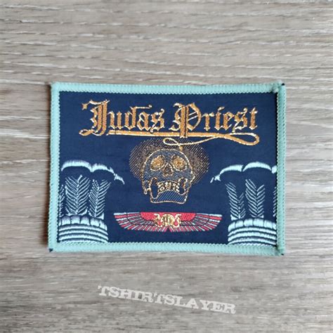 Judas Priest Sin After Sin Small Patch Tshirtslayer Tshirt And Battlejacket Gallery