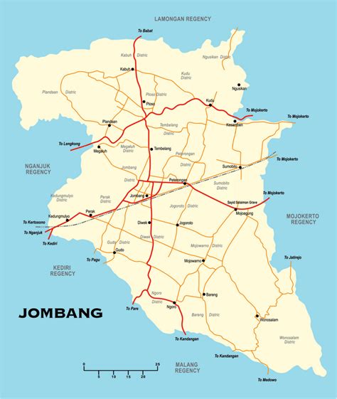 Takjub Indonesia Peta Kecamatan Kecamatan Di Kabupaten Jombang