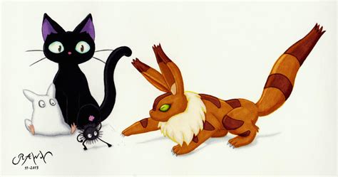 Ghibli Creatures By Rawn89 On Deviantart