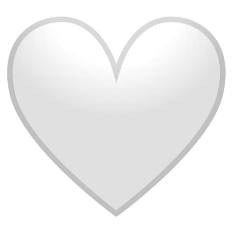 Transparent White Heart Emoji Png Melanieausenegal