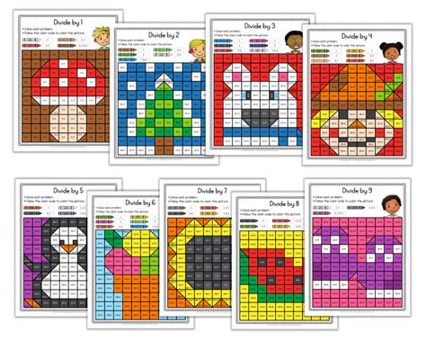 Division Coloring Worksheets That Kids Will Love Meaningful Homeschooling