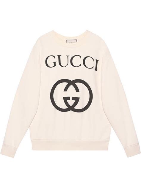 Gucci Oversize Sweatshirt With Interlocking G Farfetch In 2020