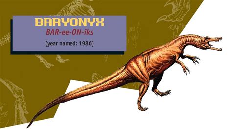 Jurassic Parkjurassic World Guide Baryonyx By Maastrichiangguy