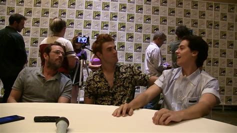 cole sprouse kj apa and luke perry riverdale interview at comic con youtube